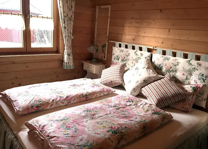 Apartmán Ferienwohnung Romantik Im Roten Haus Füssen