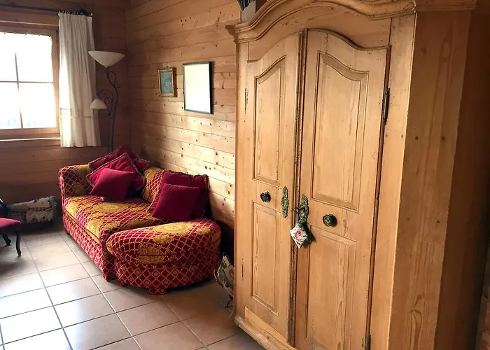 Apartmán Ferienwohnung Romantik Im Roten Haus Füssen