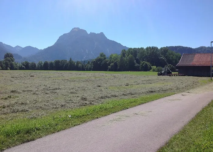 Ferienwohnung Romantik Im Roten Haus * Füssen