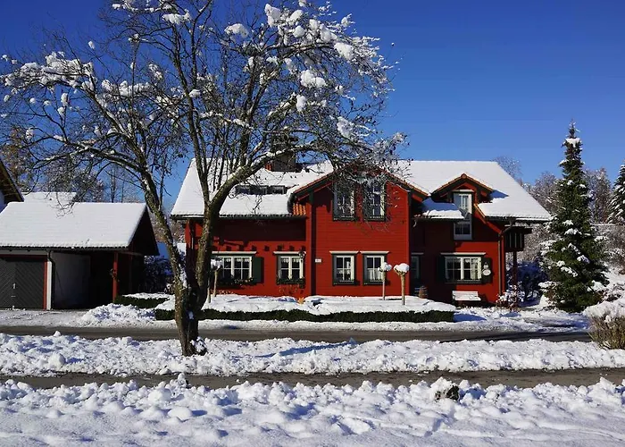 Ferienwohnung Romantik Im Roten Haus