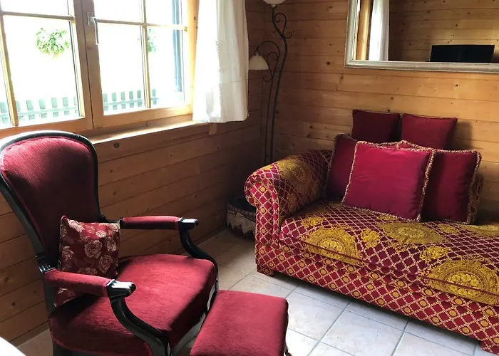 Ferienwohnung Romantik Im Roten Haus フュッセン